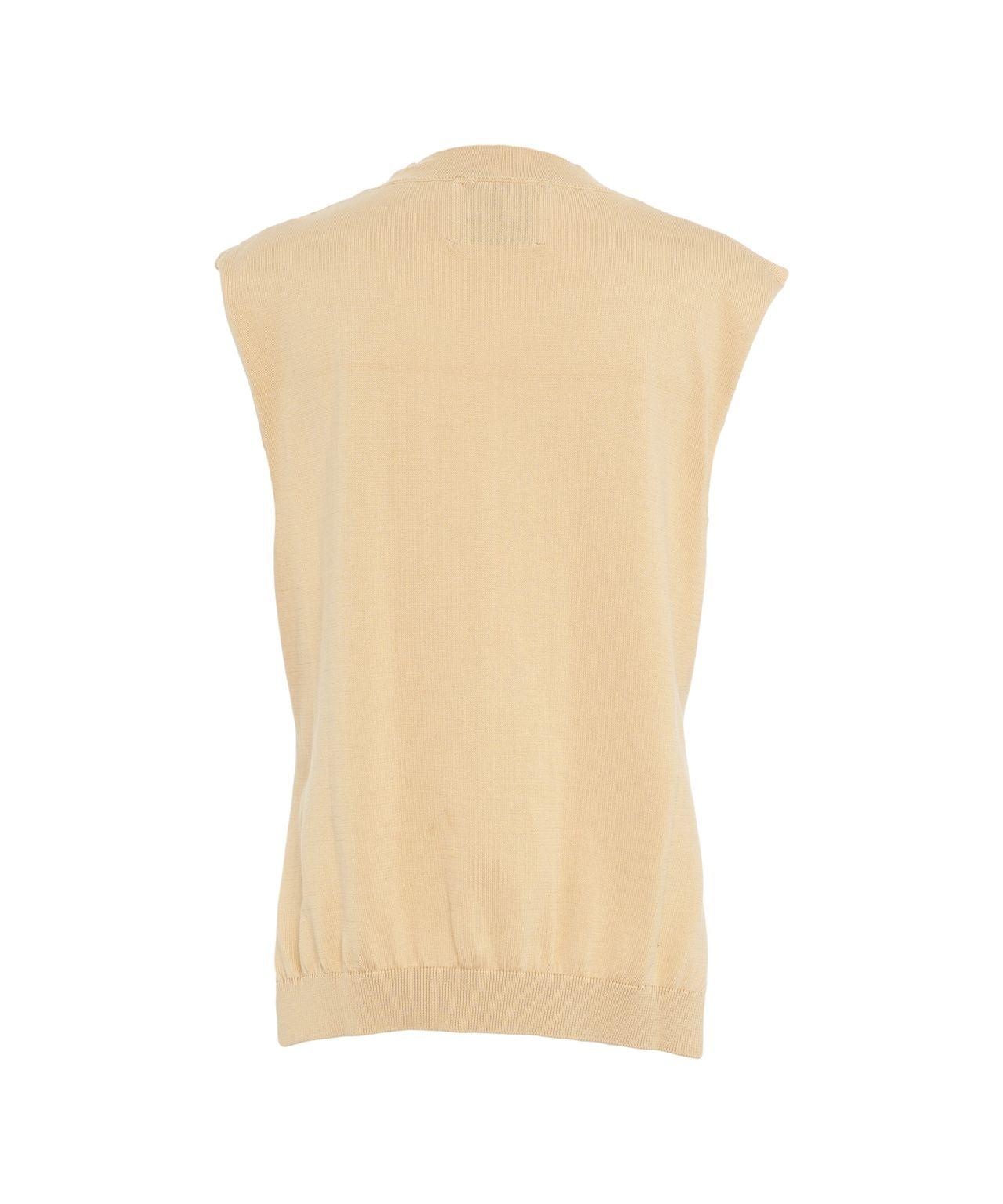 Asymmetrical knit top Product Image
