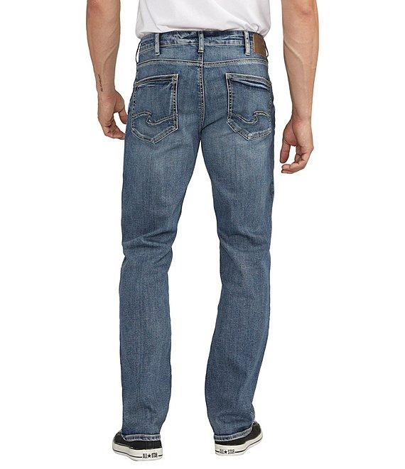 Silver Jeans Co. Grayson Straight Max Flex Classic Fit Denim Jeans Product Image