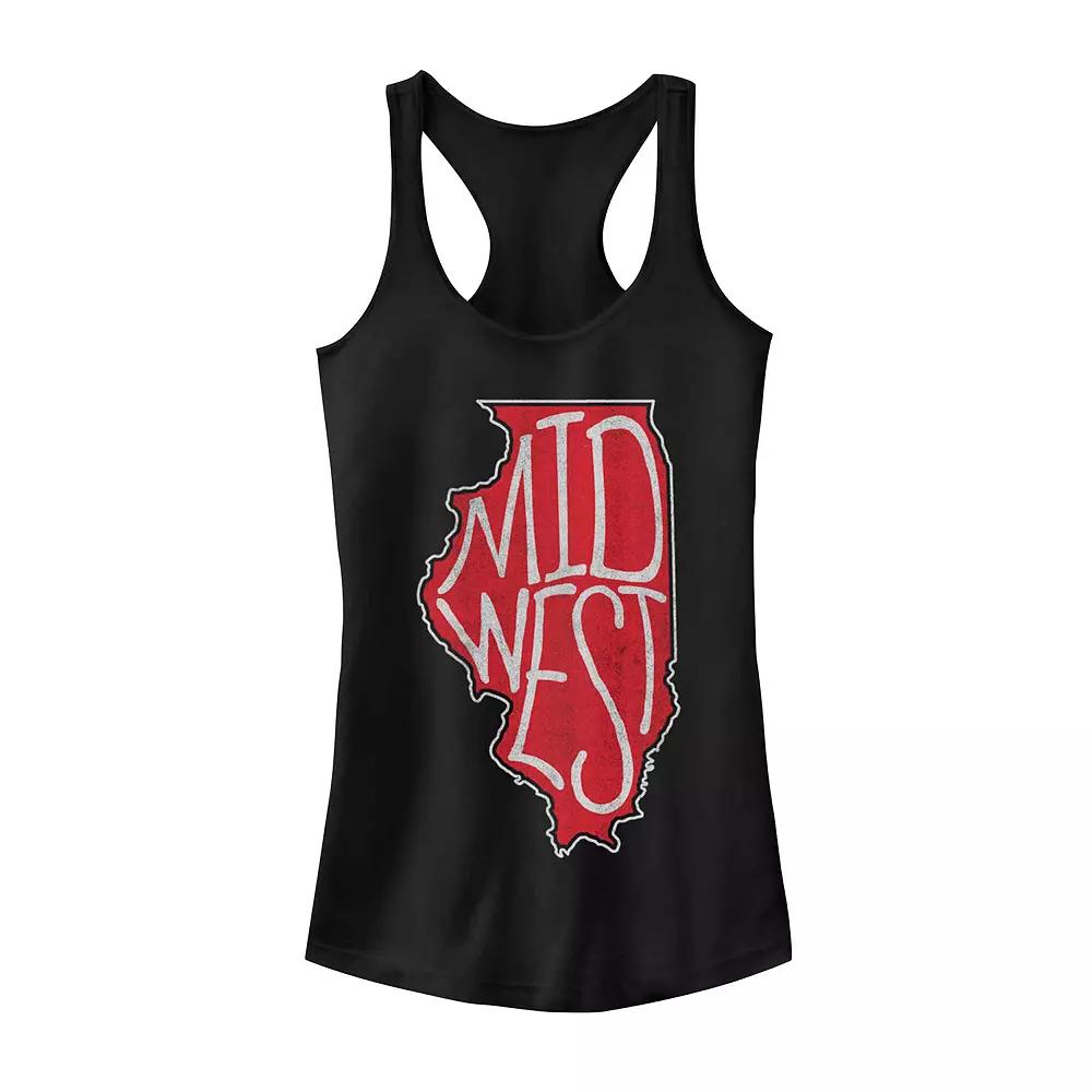 Juniors' Fifth Sun "Midwest" Illinois Tank Top, Girl's,  Product Image