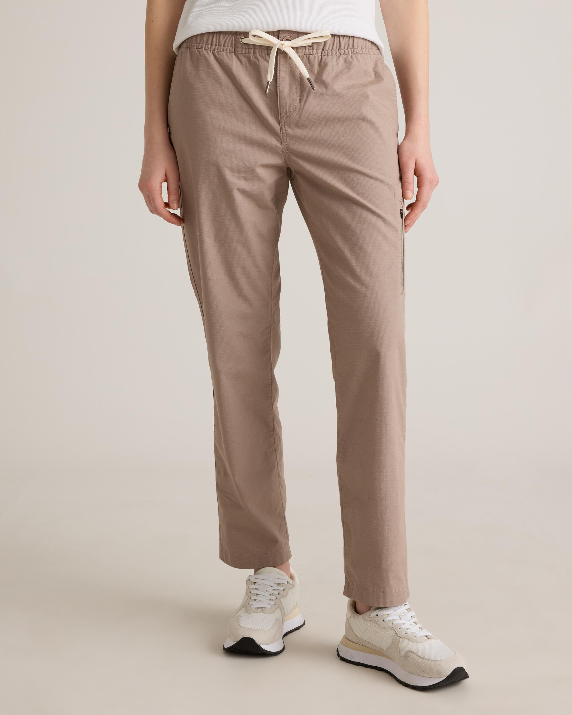 Quince | Women's Organic Stretch Ripstop Straight Pants Cotton Product Image