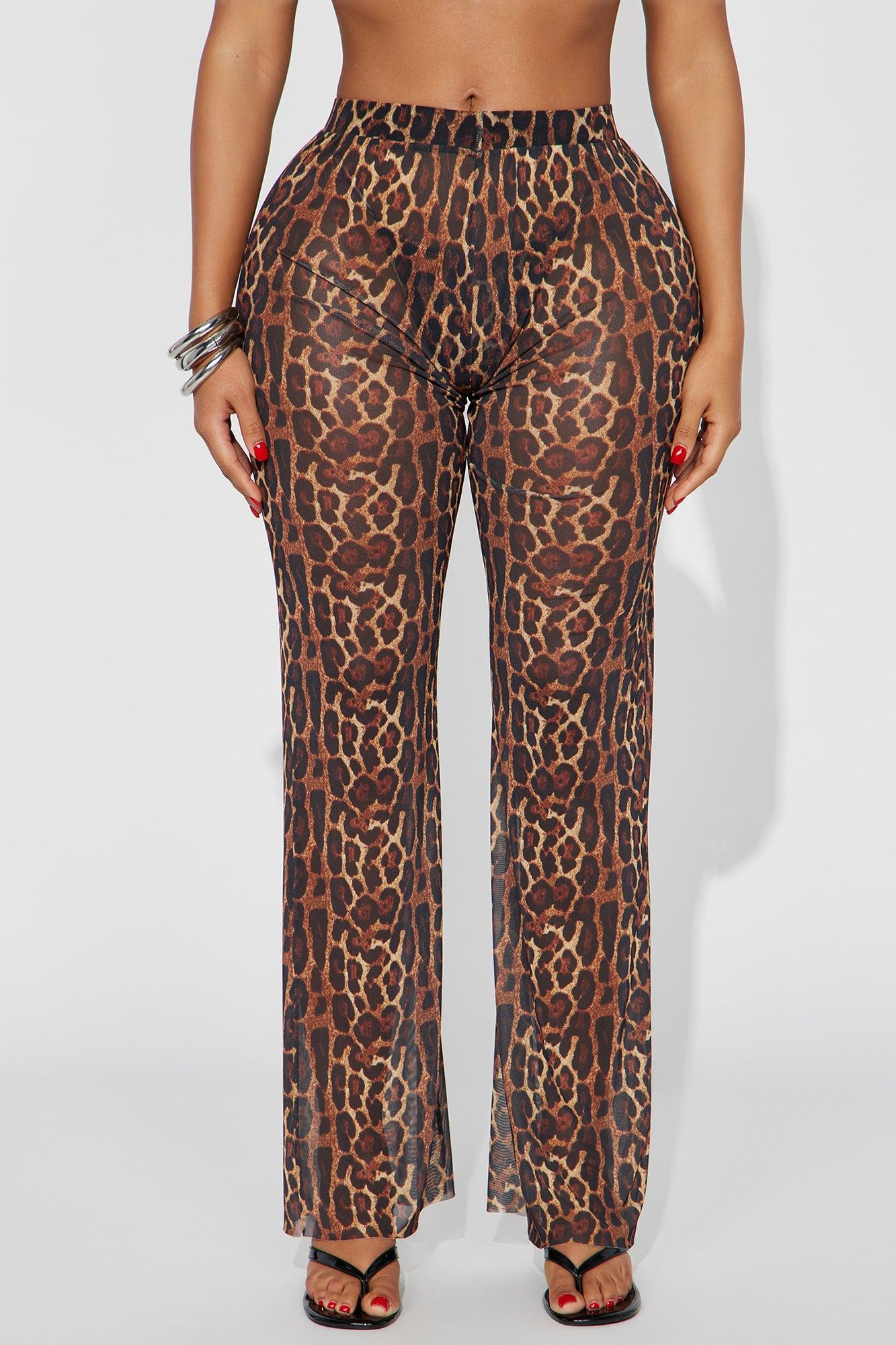 Maui Mesh Swim Cover Up Pant - Brown/combo Female Product Image