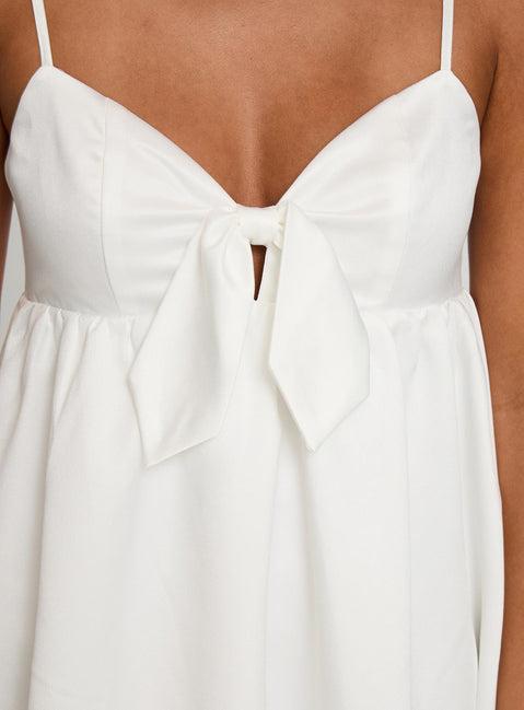 Wilmina Mini Dress White Product Image