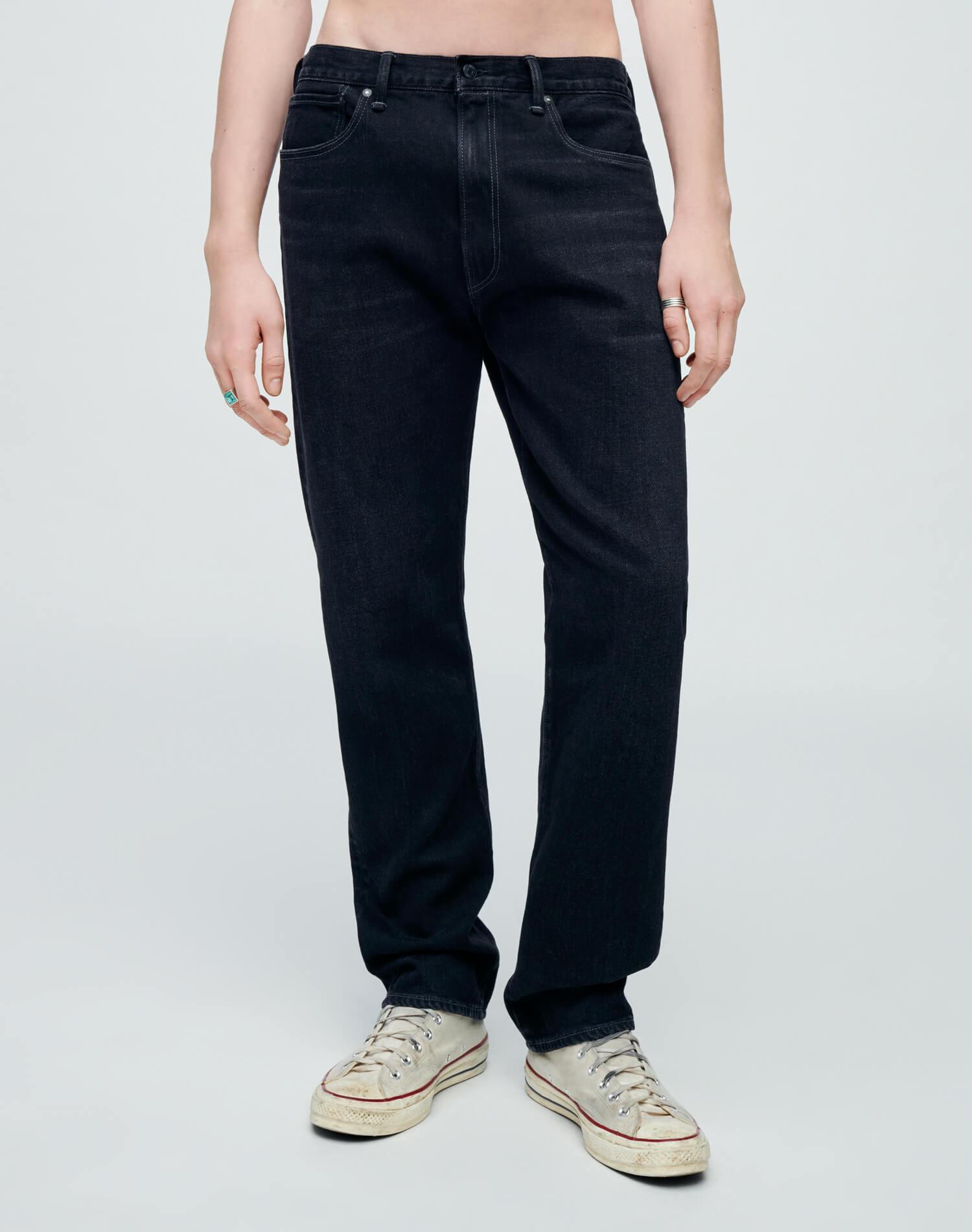 Stretch 60s Slim - Pitch Black Male Product Image