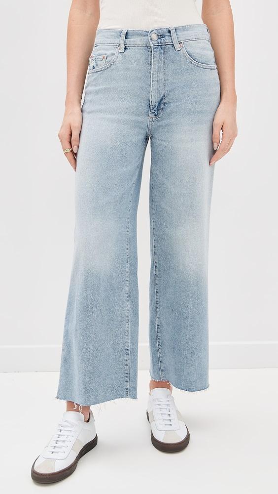 DL1961 Hepburn Wide Leg High Rise Ankle Jeans | Shopbop Product Image