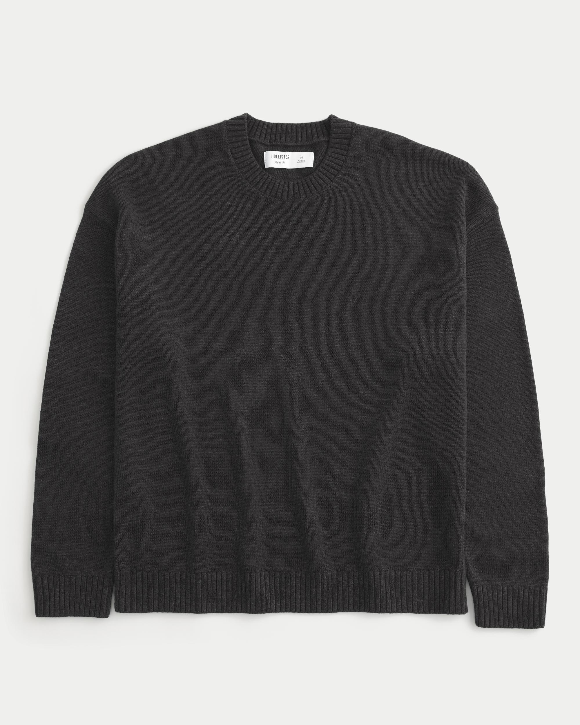 Boxy Logo Crew Sweater Product Image