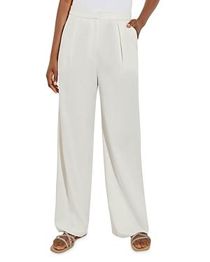 Misook Tailored Wide-Leg Stretch Twill Pant Product Image