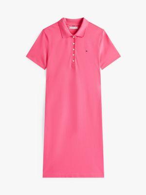 Stretch-Cotton Regular Fit Polo Dress Product Image