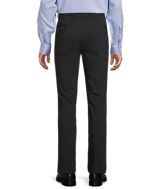 Daniel Cremieux Signature Label Flat Front Solid Travel Pants Product Image