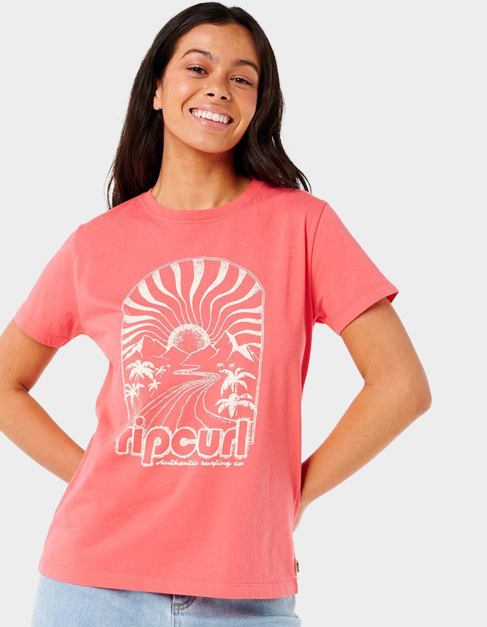 RIP CURL Radiant Womens Tee - WATERMELON Product Image