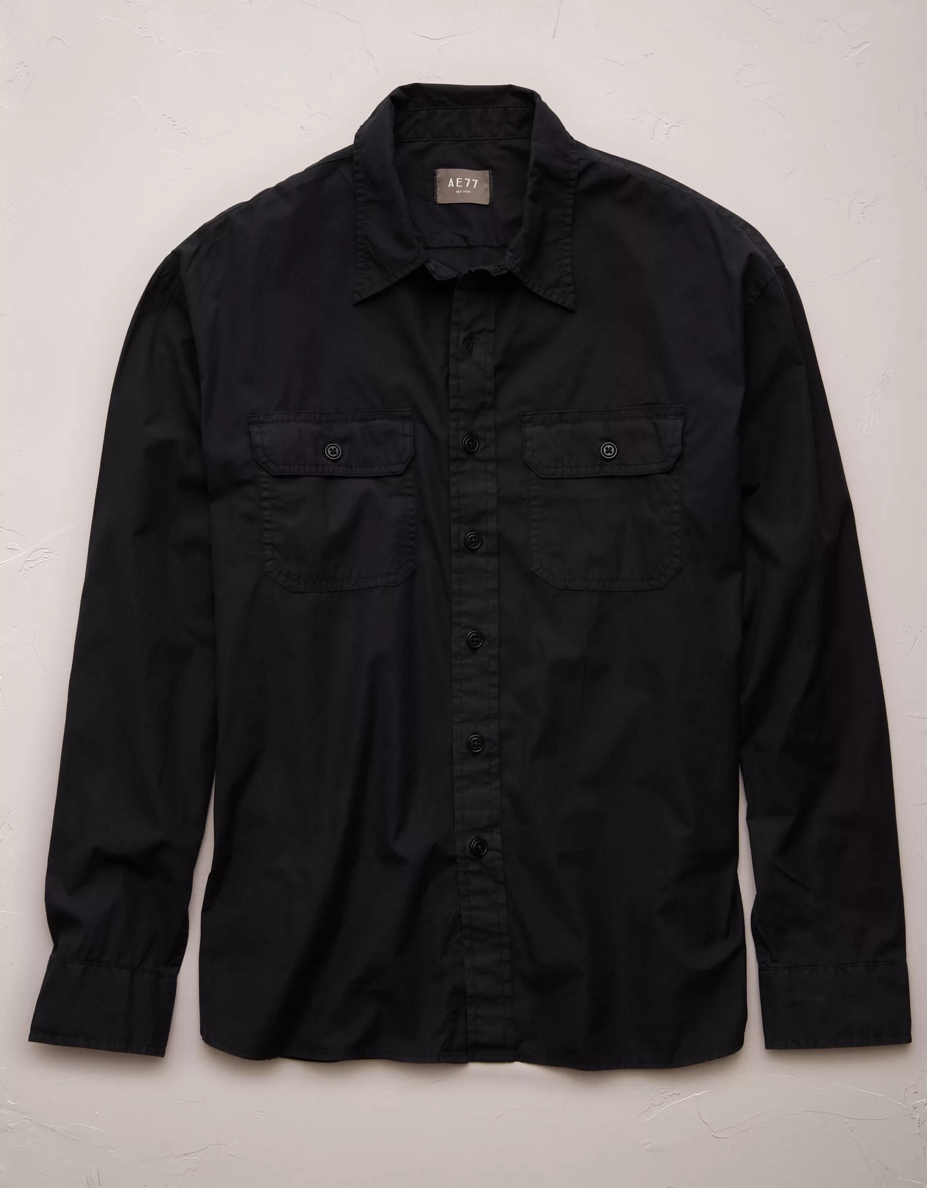AE77 Premium Poplin Workshirt Product Image
