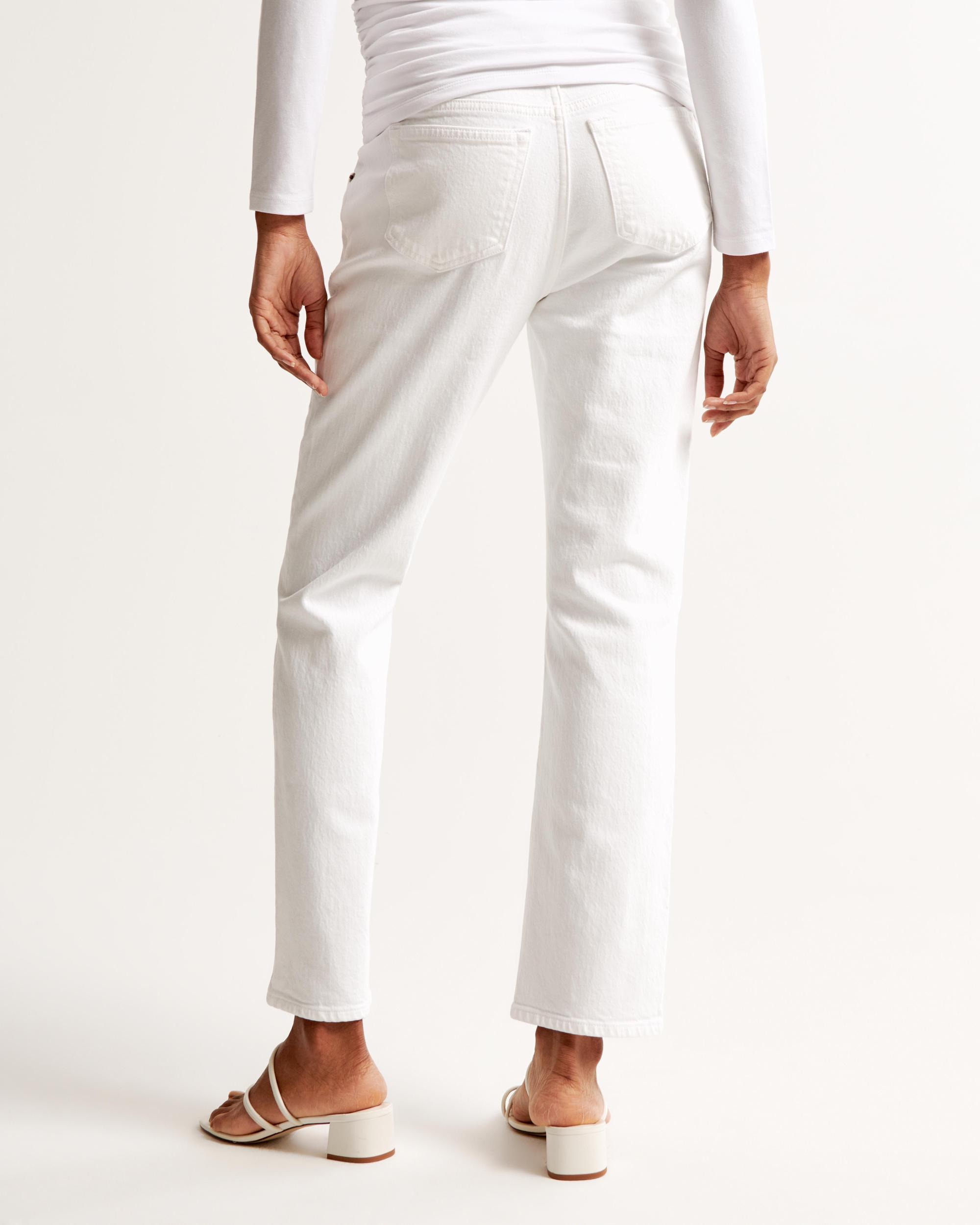 Maternity Ankle Straight Jean Product Image