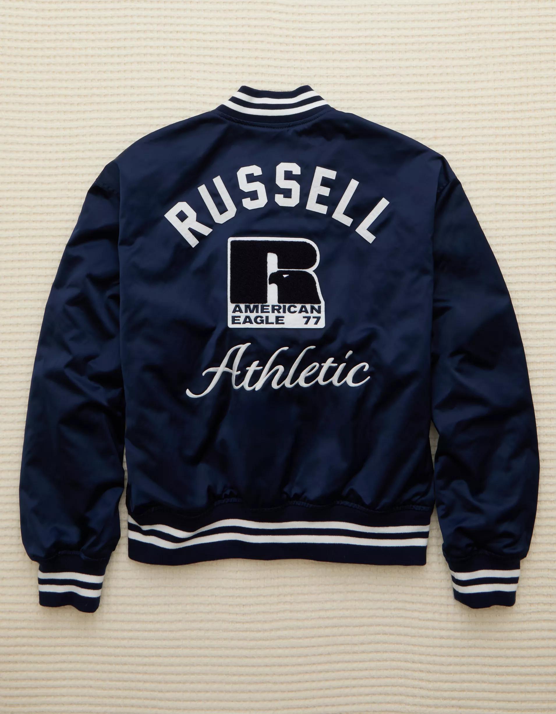 AE x Russell Athletic Varsity Jacket Product Image