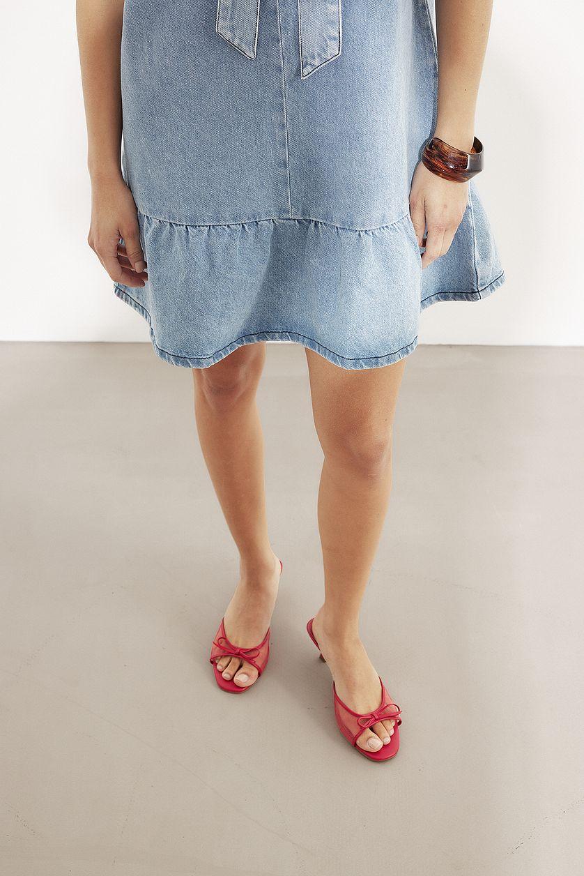 Mesh High Heels Product Image