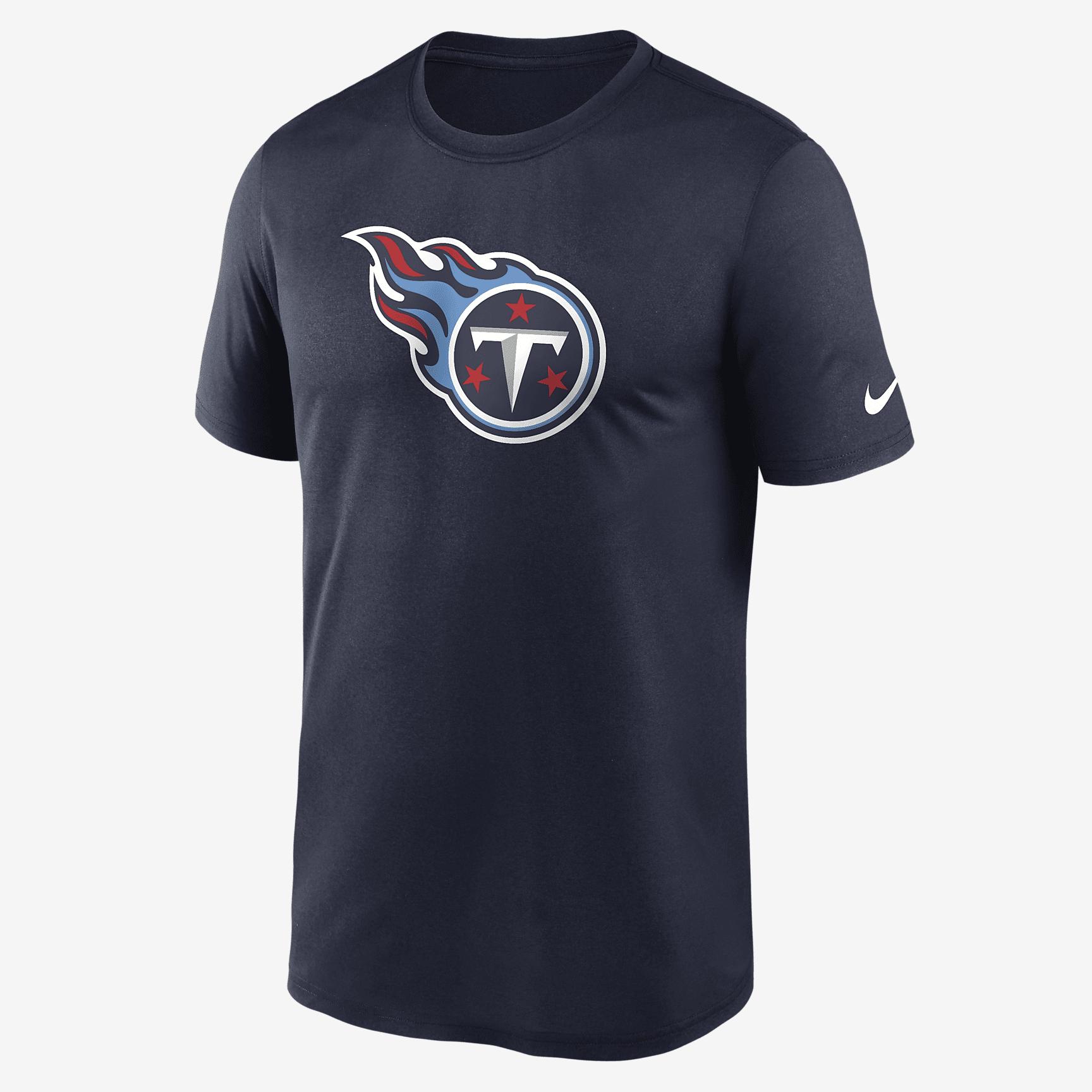 Nike Mens Dri-FIT Logo Legend (NFL Tennessee Titans) T-Shirt | NKGK41S8F-CX5 Product Image