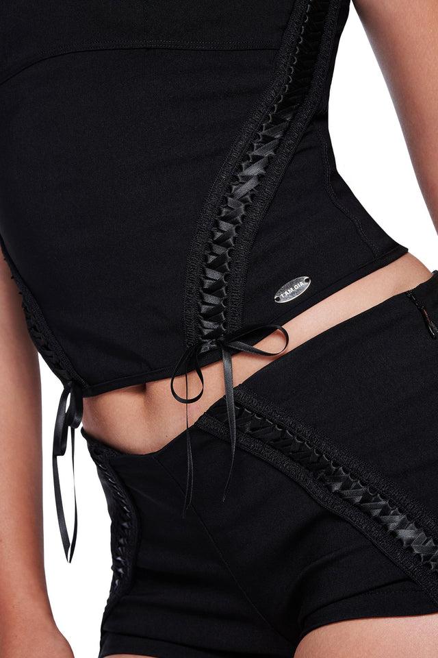 SAMIRA SHORT - BLACK Product Image