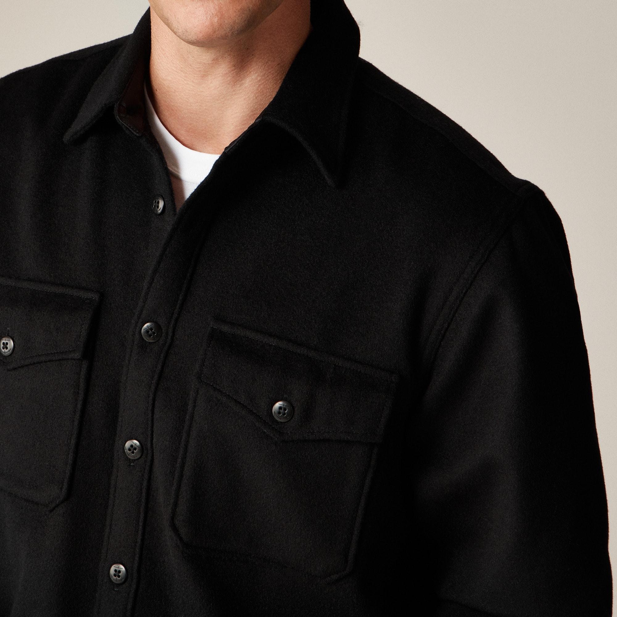 Wallace & Barnes CPO shirt in wool blend Product Image