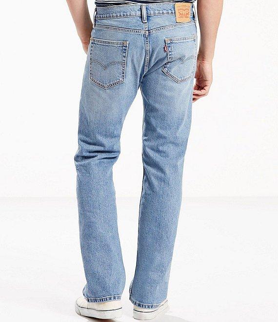 Levi's® 505 Stretch Straight Regular Fit Jeans Product Image