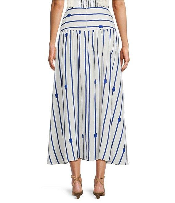 Antonio Melani Angie Rope Print High Waist A-Line Coordinating Skirt Product Image