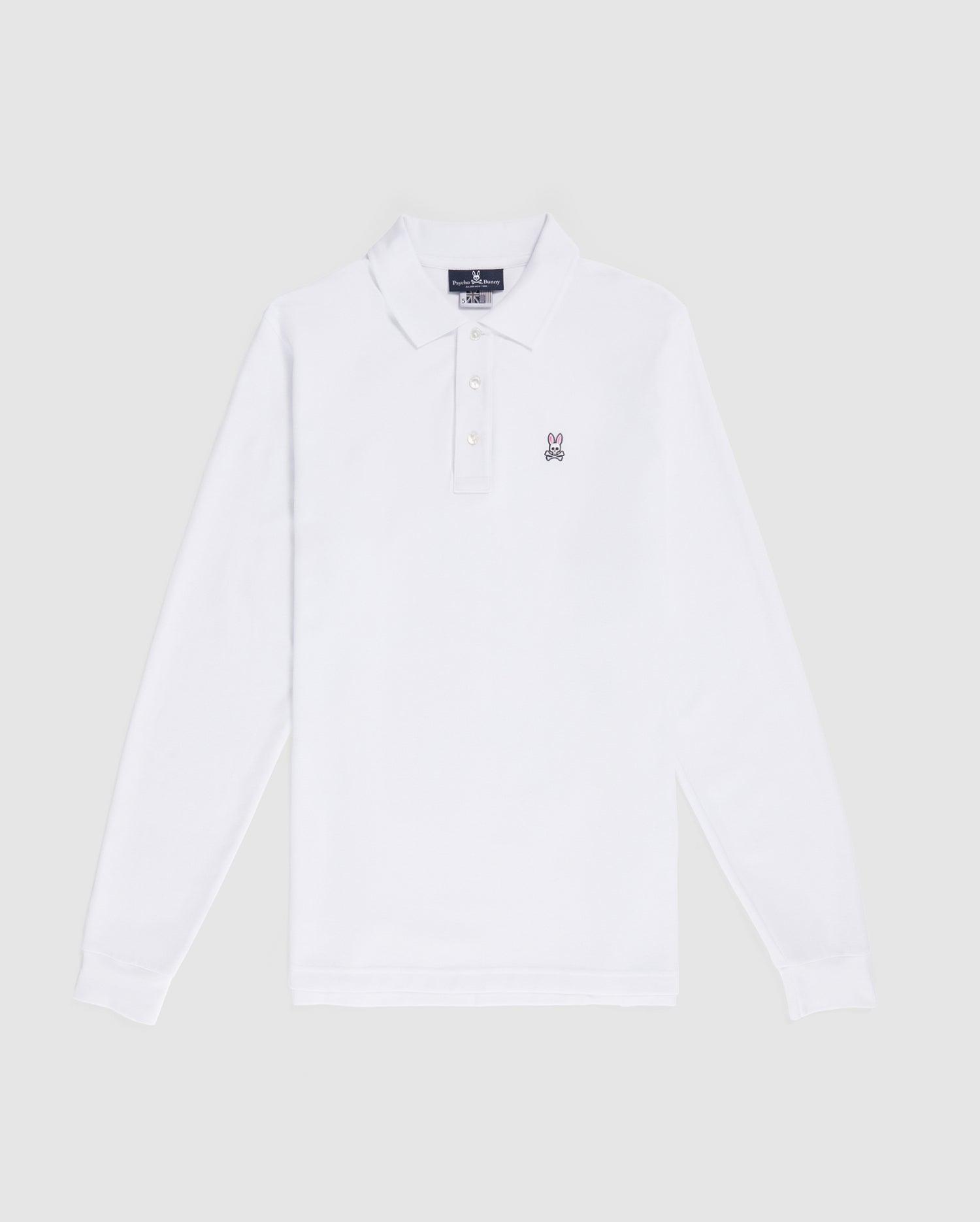 MENS LONG SLEEVE CLASSIC POLO - B6M658ARPC Product Image