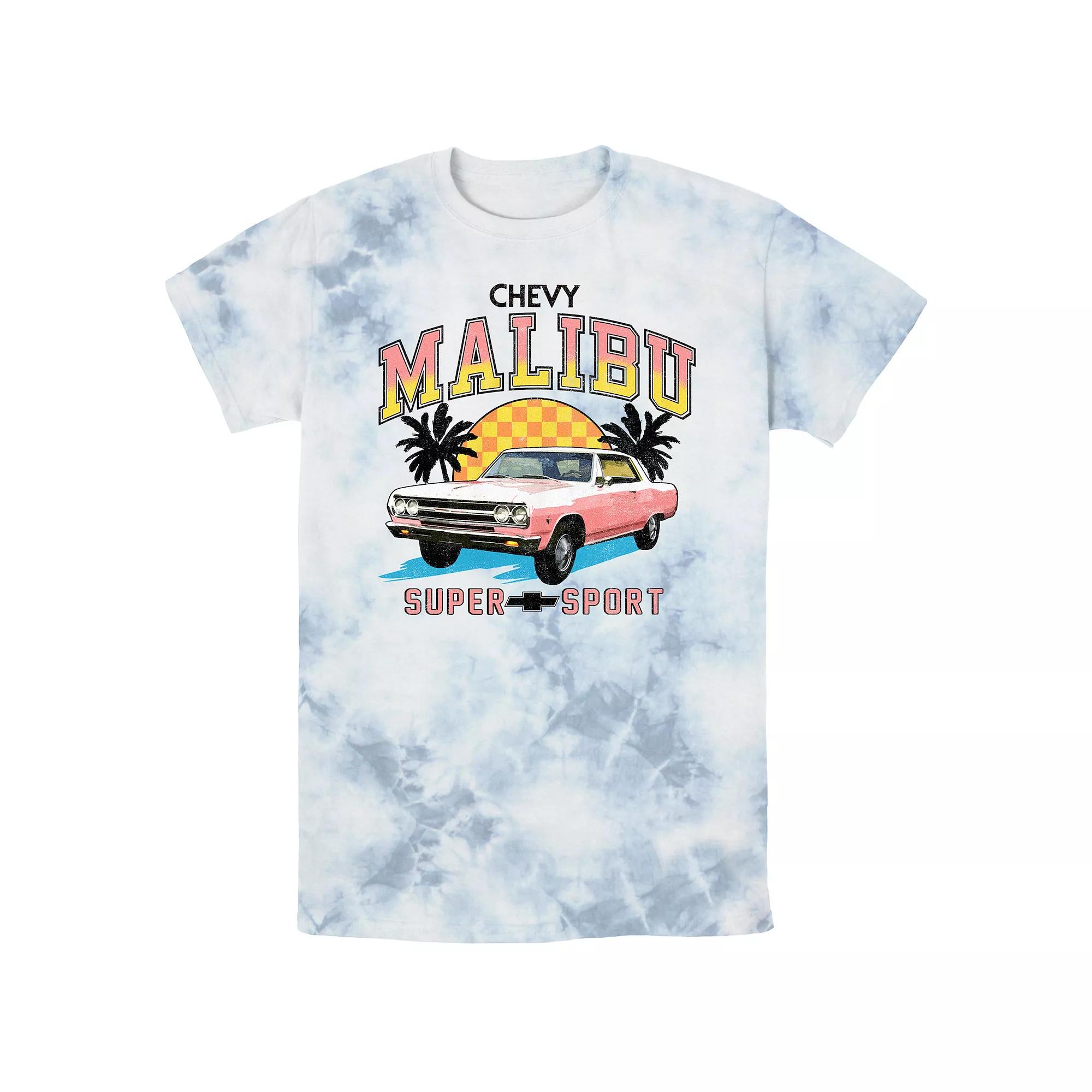 Men's Chevy Malibu Super Sport Bombard Wash Graphic Tee,  Product Image