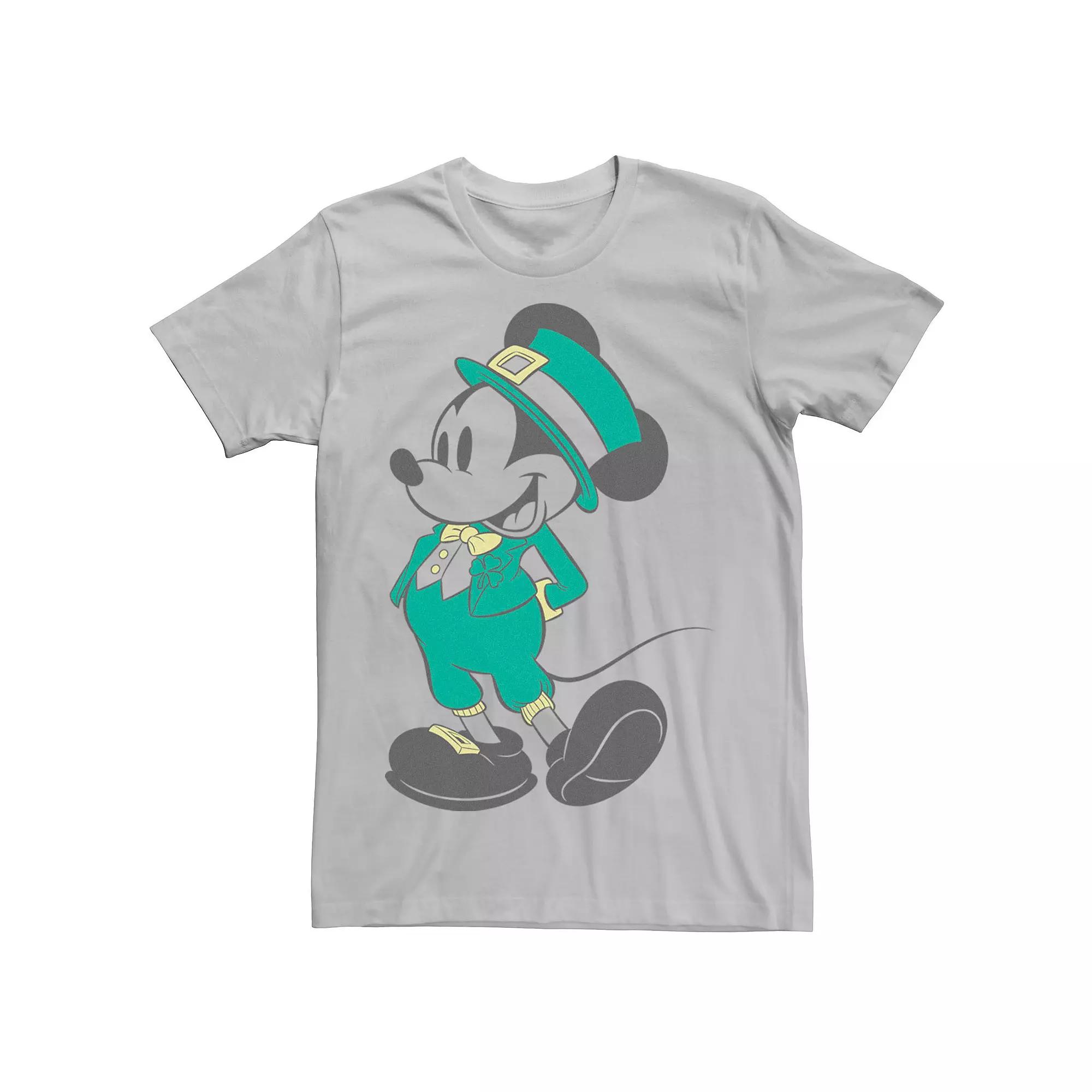Disney's Mickey Mouse Men's St. Patrick's Day Leprechaun Outfit Tee,  Product Image