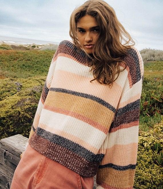 Billabong Long Sleeve Light Wave Stripe Sweater Product Image