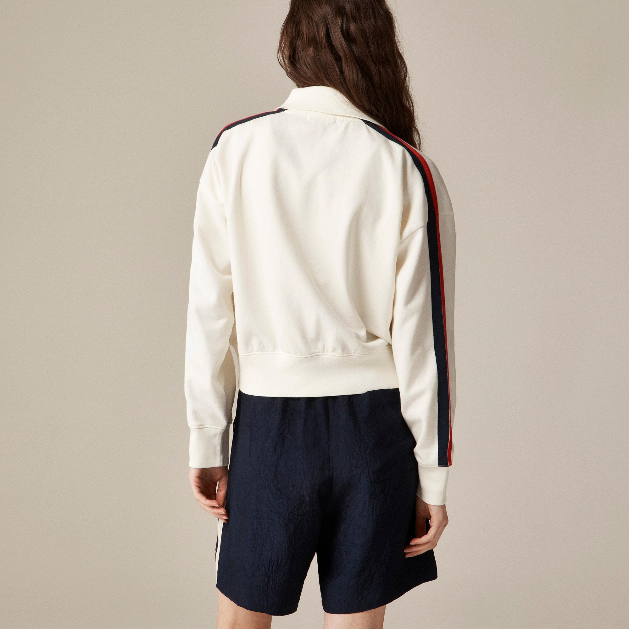 Terry full-zip track jacket Product Image