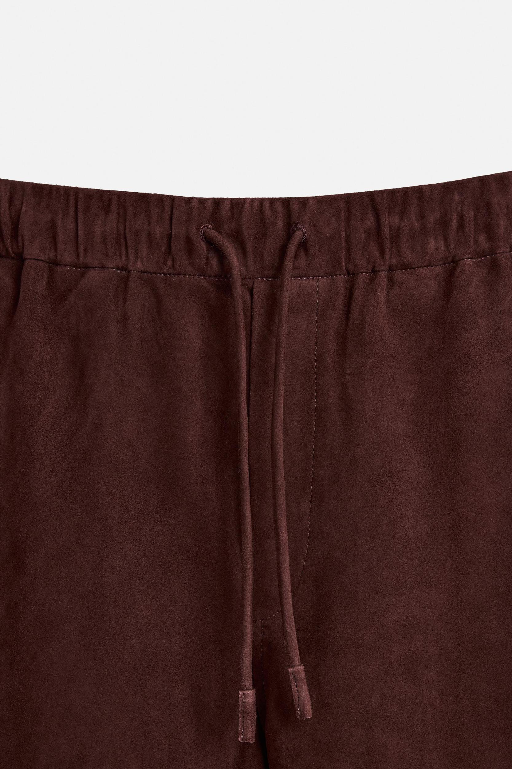 LIMITED EDITION SUEDE SHORTS Product Image