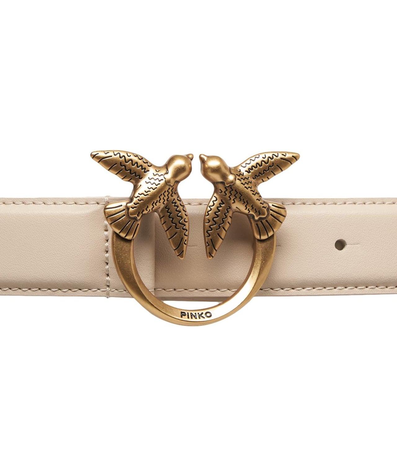 Leather belt 'Love Birds' Product Image
