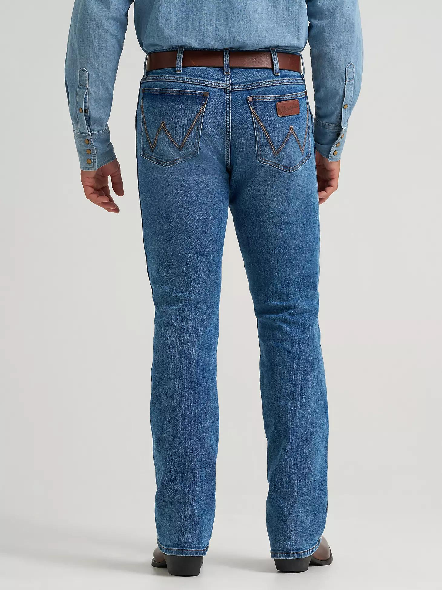 Men's Wrangler Retro® Slim Fit Bootcut Jean | Men's JEANS | Wrangler® Product Image