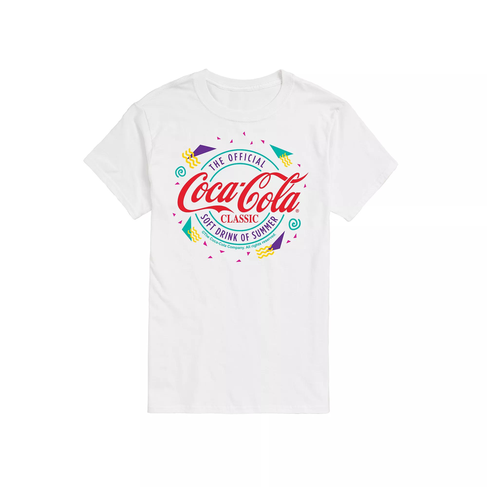 Men's CocaCola 90s Logo Graphic Tee,  Product Image