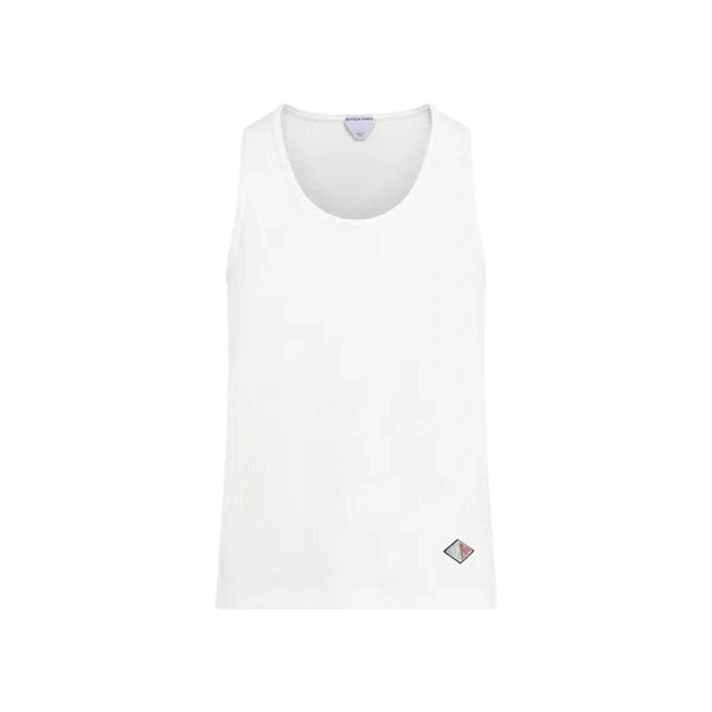 BOTTEGA VENETA Slim Fit Cotton T-shirt In White Product Image
