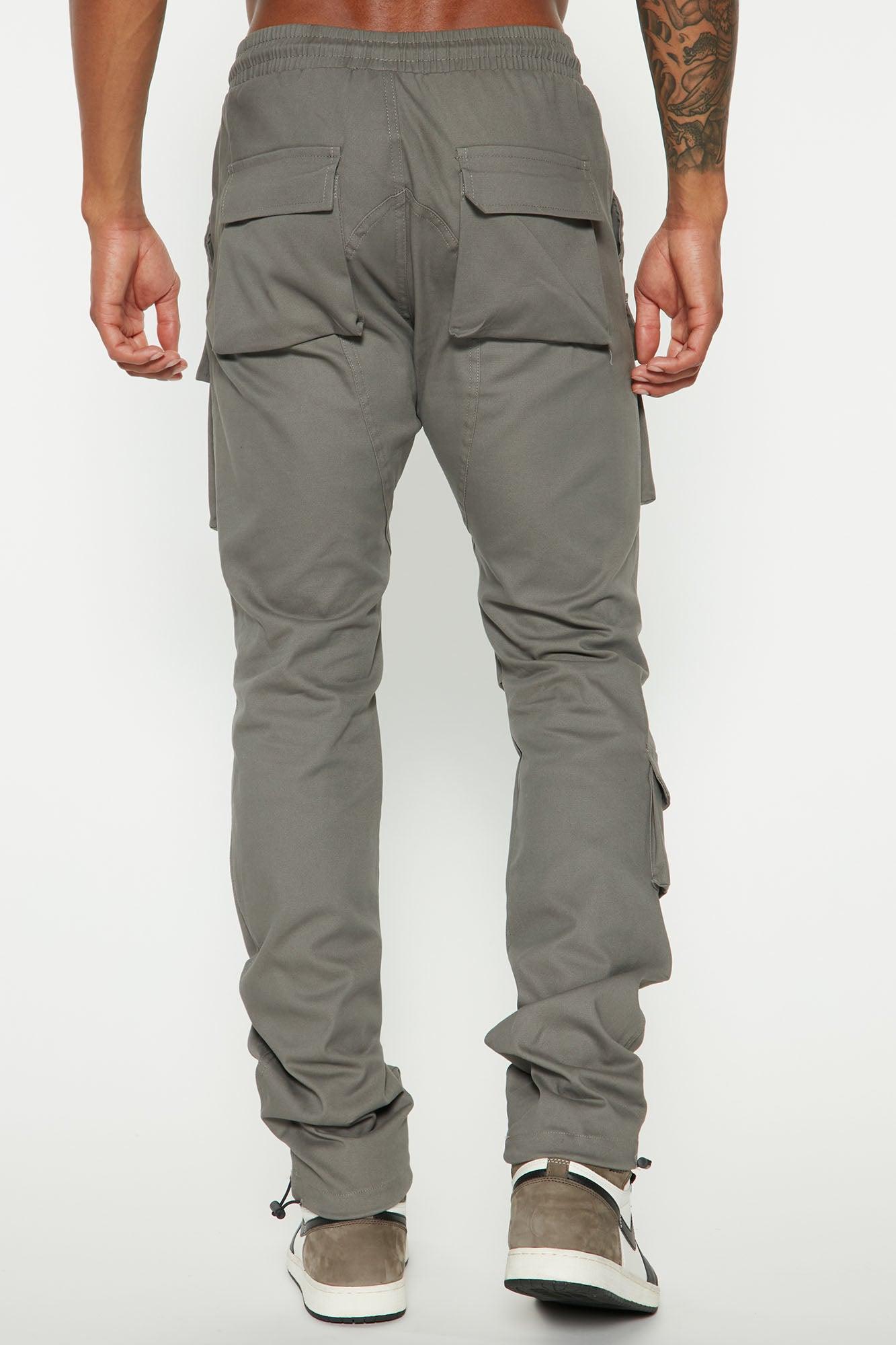 All Good Slim Cargo Pants - Charcoal Product Image