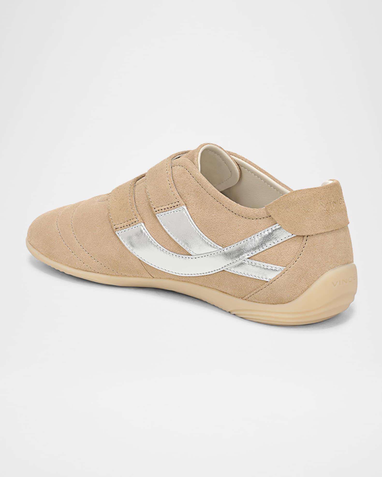 Sonic Suede Grip-Strap Sneakers Product Image