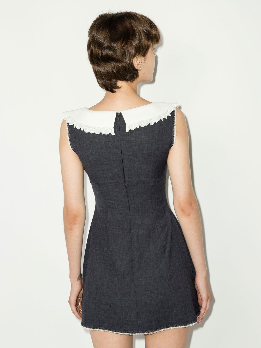 bow-detail sleeveless dress Product Image