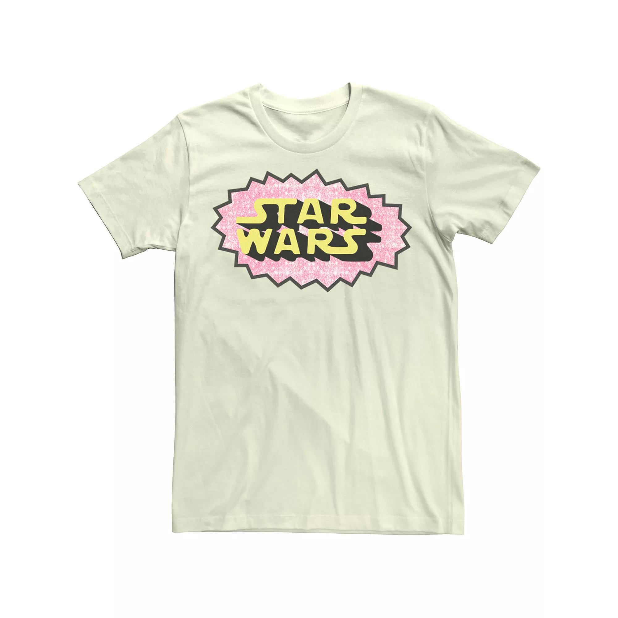 Men's Star Wars Cute Cartoon Logo Tee,  Product Image