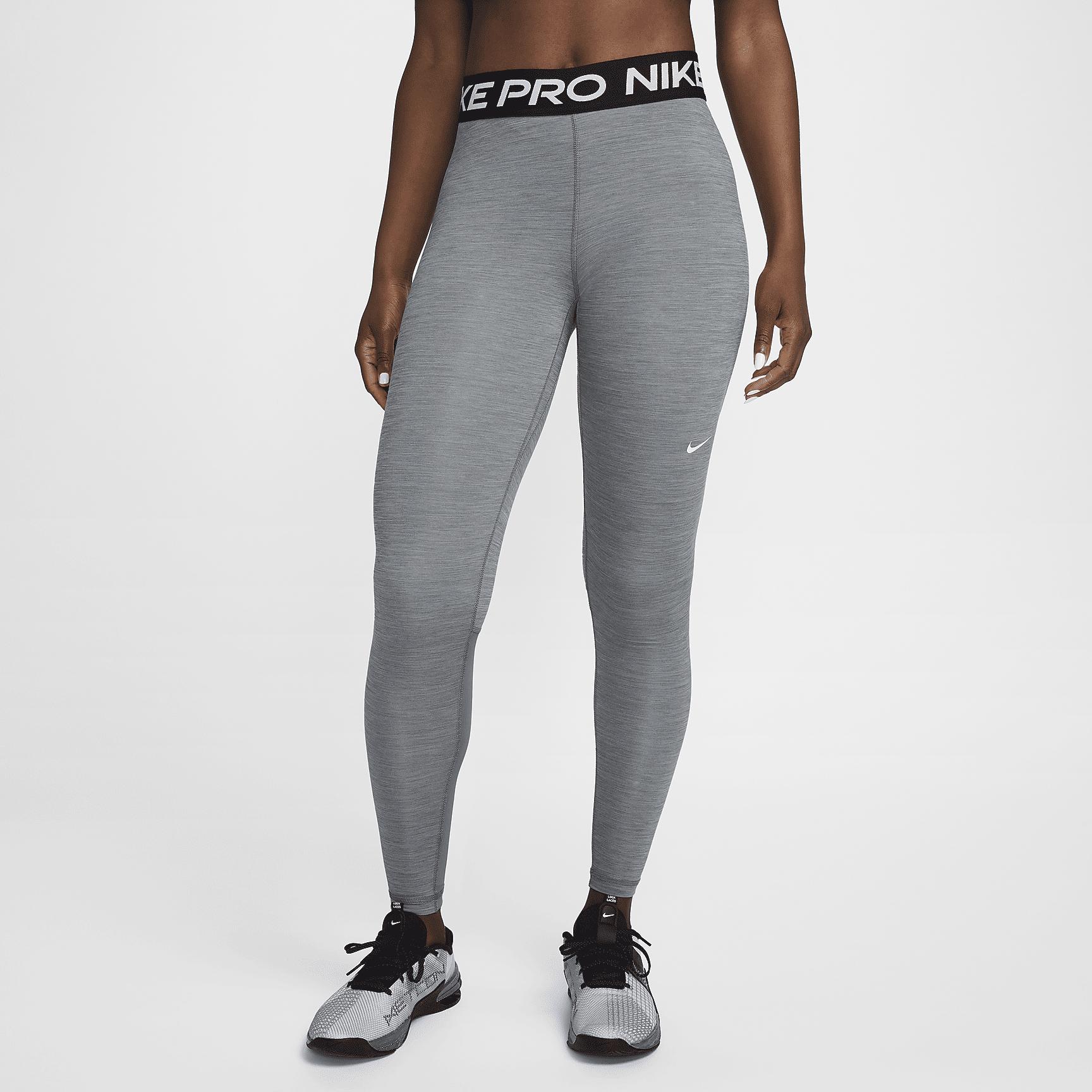 Womens Nike Pro 365 High-Waisted 7/8 Mesh Panel Leggings Product Image