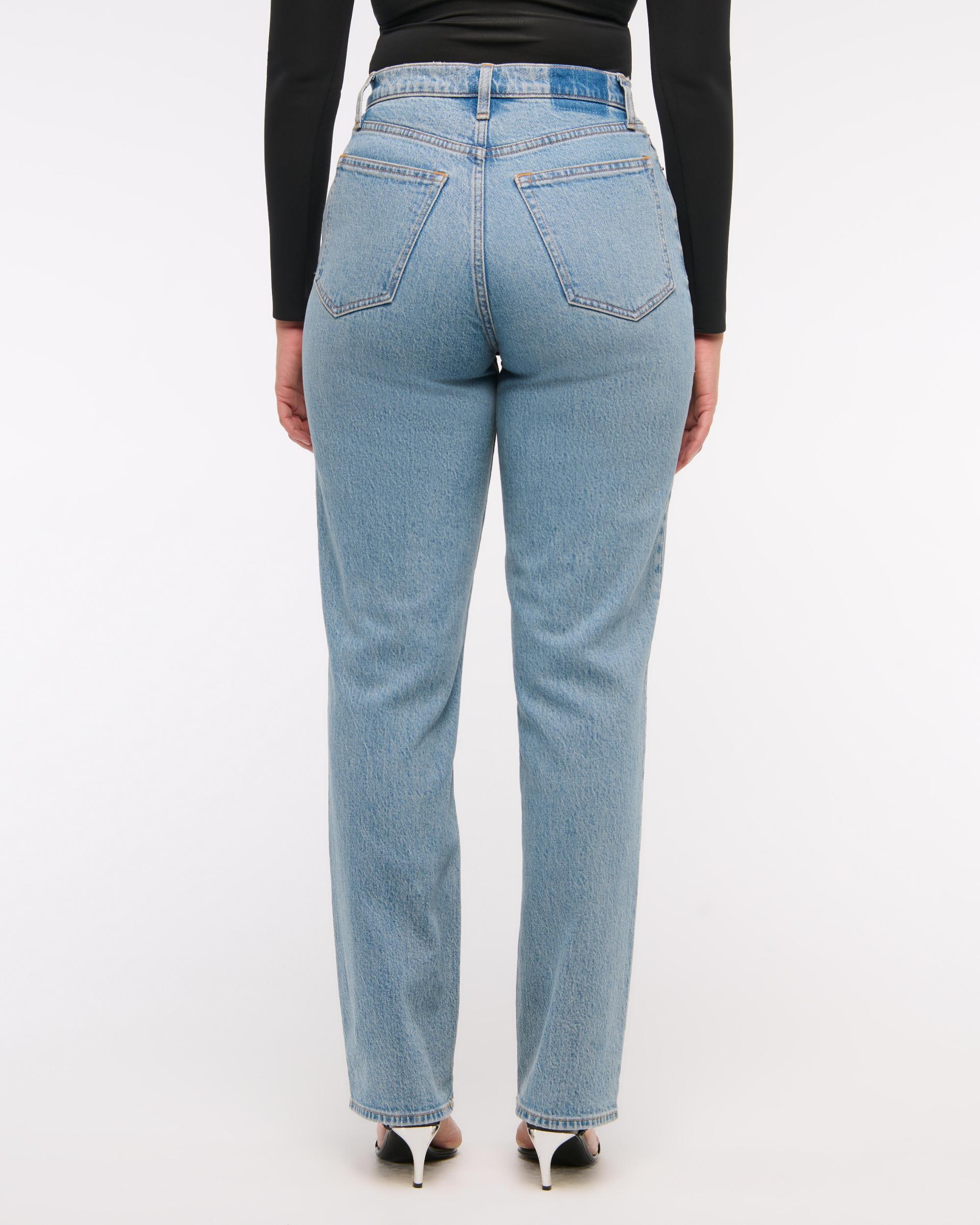 Curve Love Ultra High Rise 90s Straight Jean Product Image