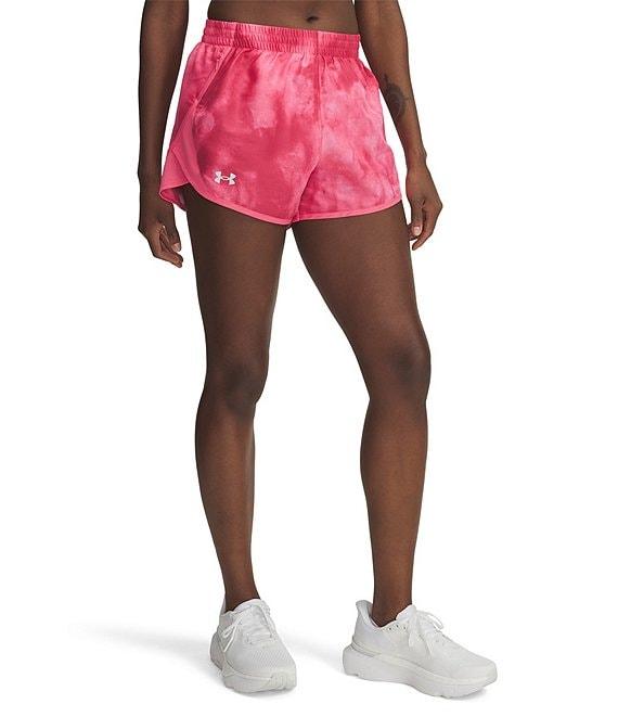 Under Armour Fly-By Printed 3#double; Shorts Product Image