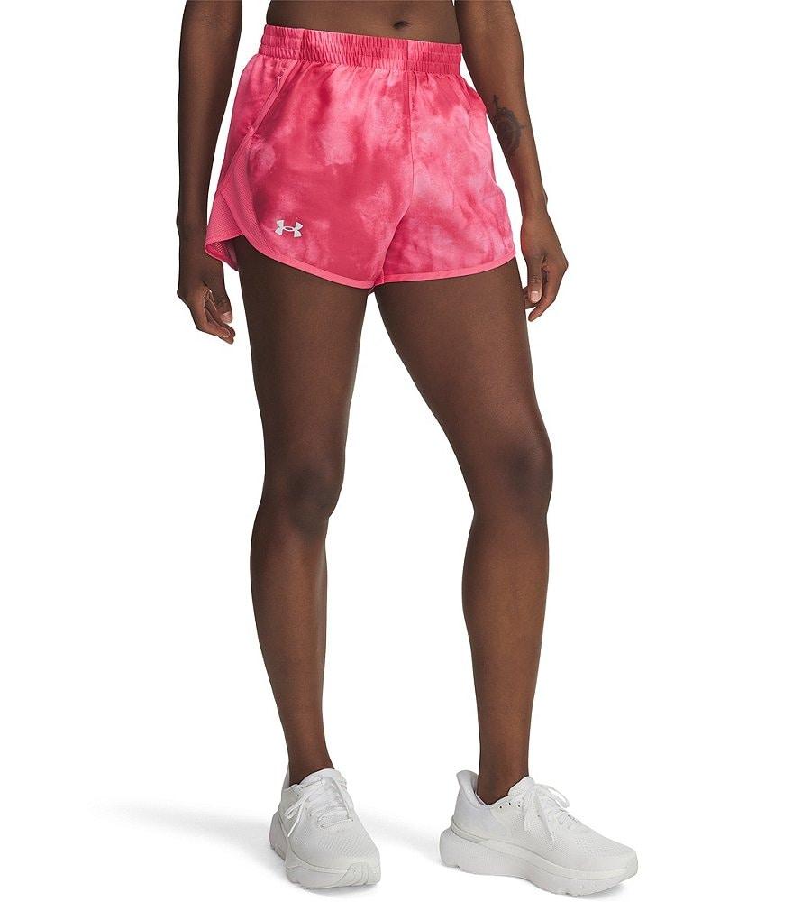 Under Armour Fly-By Printed 3#double; Shorts Product Image