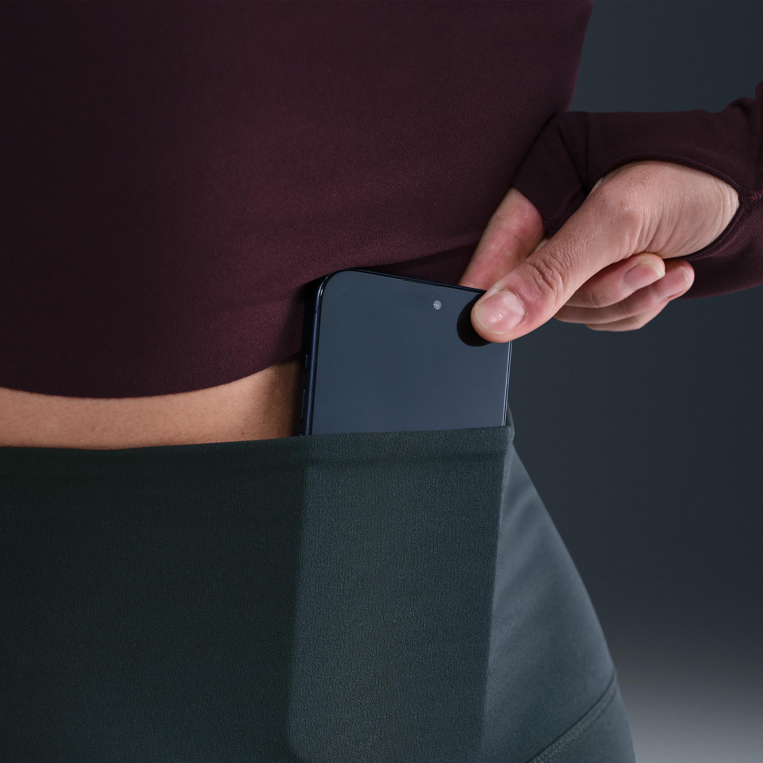 Nike Womens Zenvy High-Waisted 5 Biker Shorts | FN3156-390 Product Image