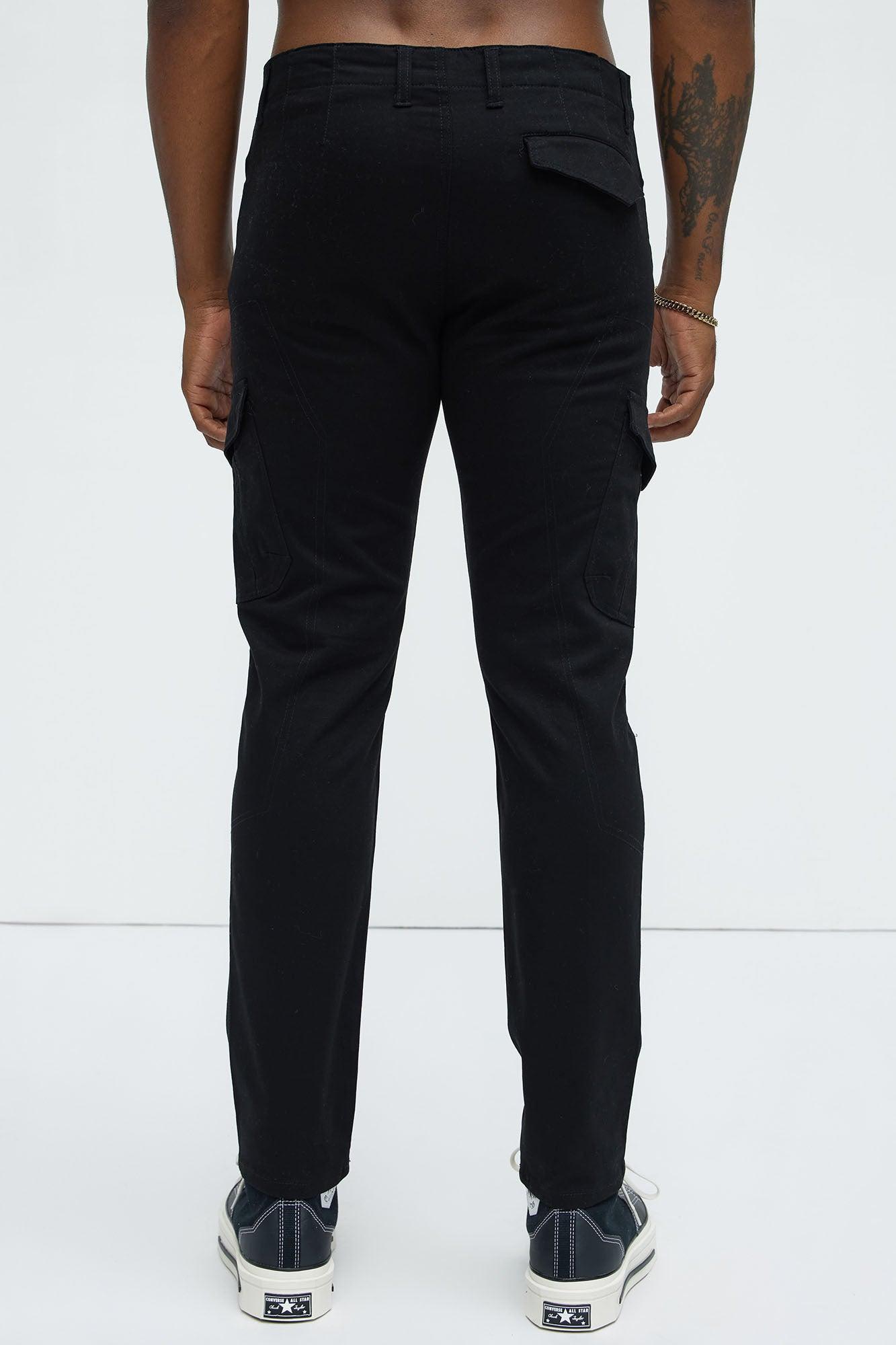 Bring Me Up Skinny Cargo Pants - Black Product Image