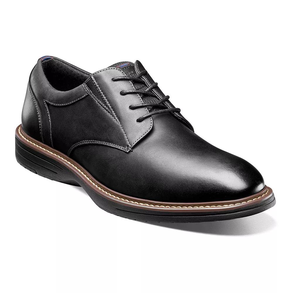 Nunn Bush® Griff Men's Plain Toe Oxford Shoes, Size: 12 Wide, Black Product Image