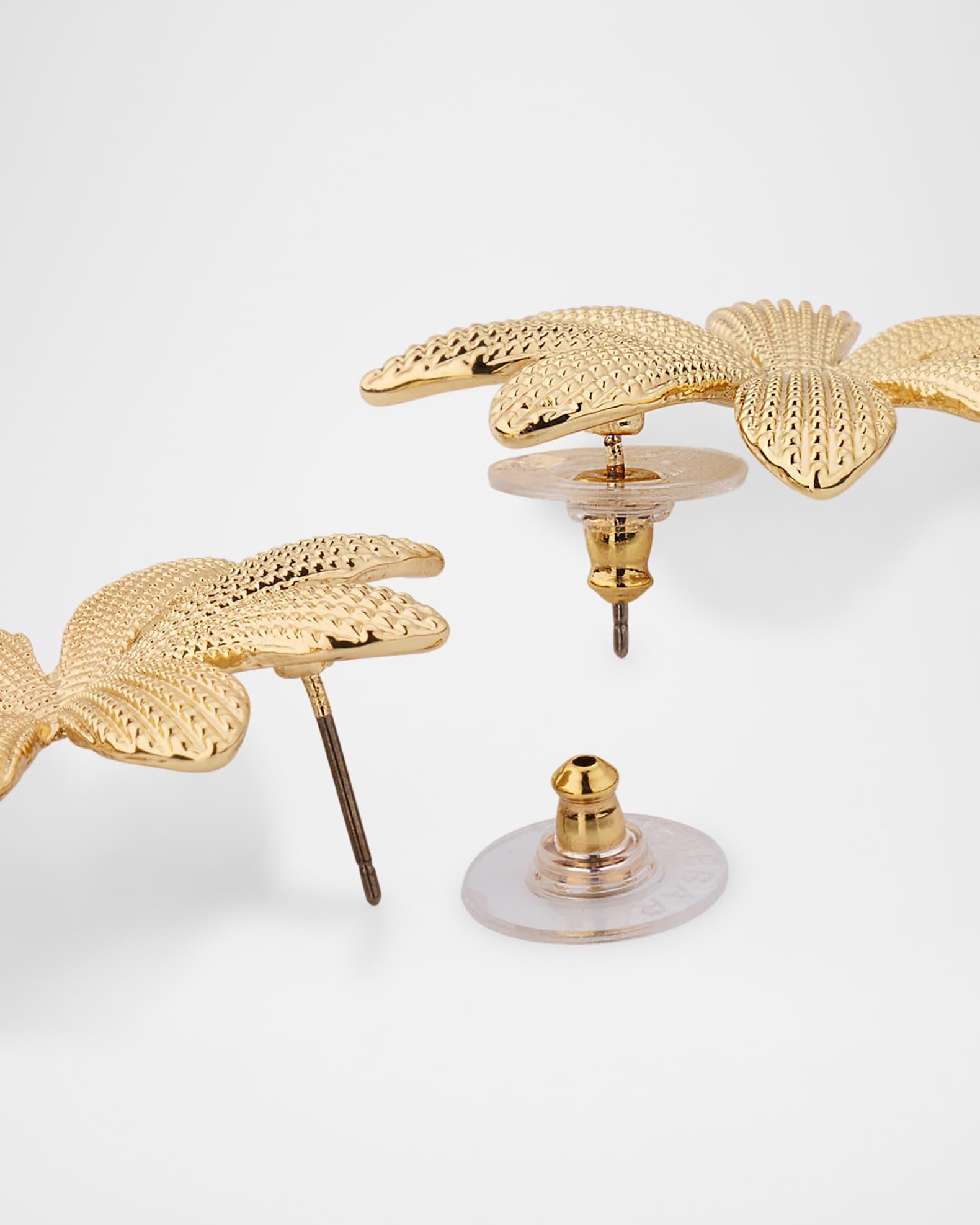 Textured Flower Earrings Product Image