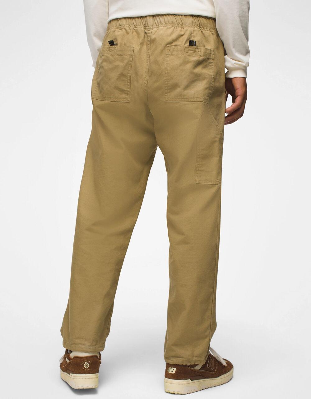PRANA Voyaged Mens Relaxed Straight Pants - TAN Product Image