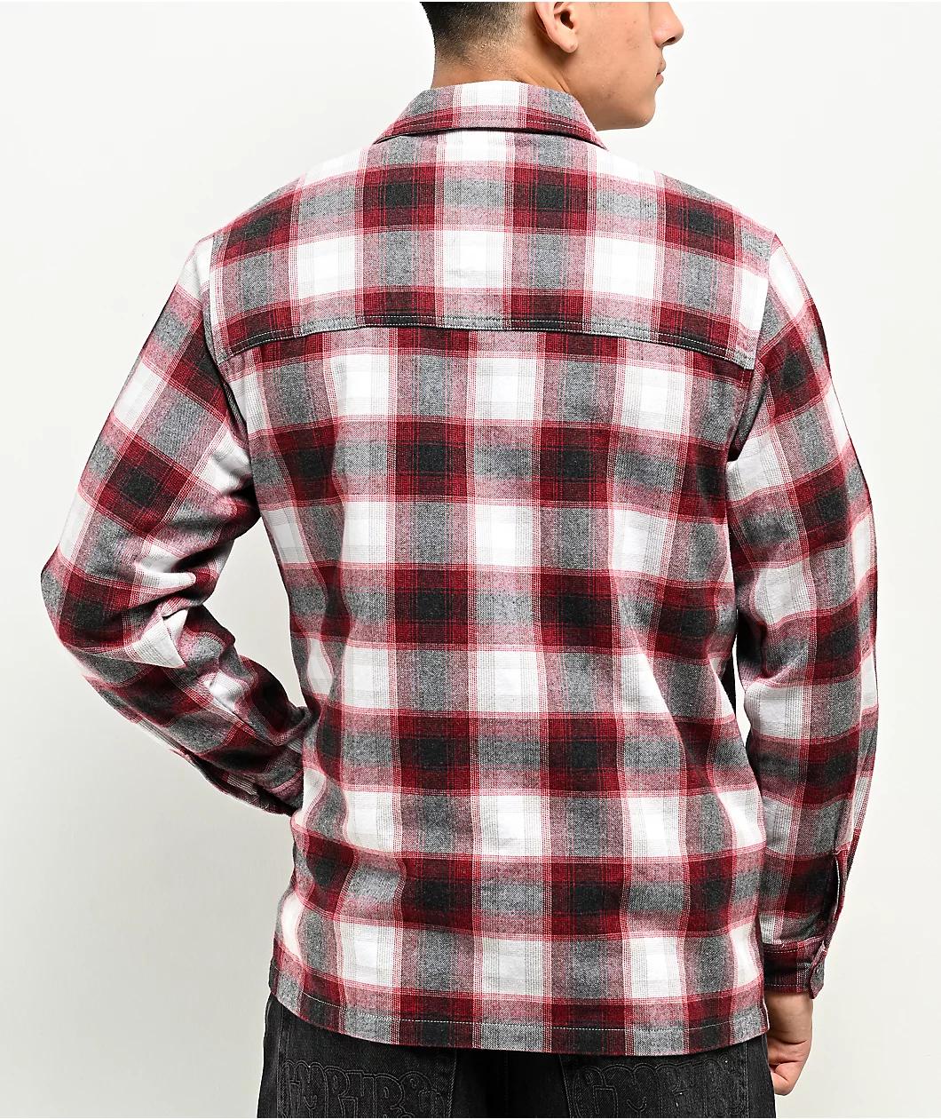 Empyre Fader Red & White Flannel Jacket Product Image