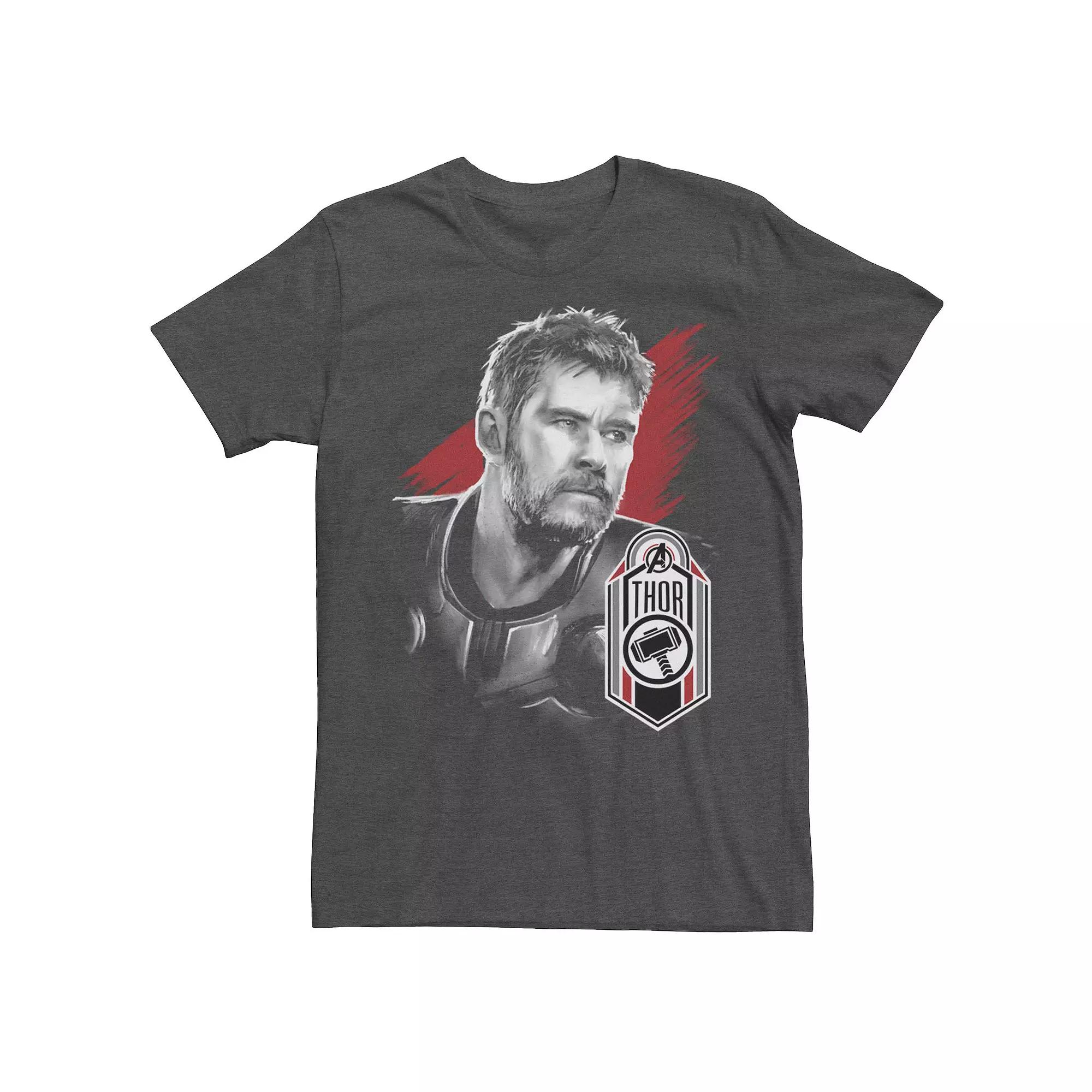 Men's Marvel Avengers Endgame Thor Tag Poster Tee,  Product Image