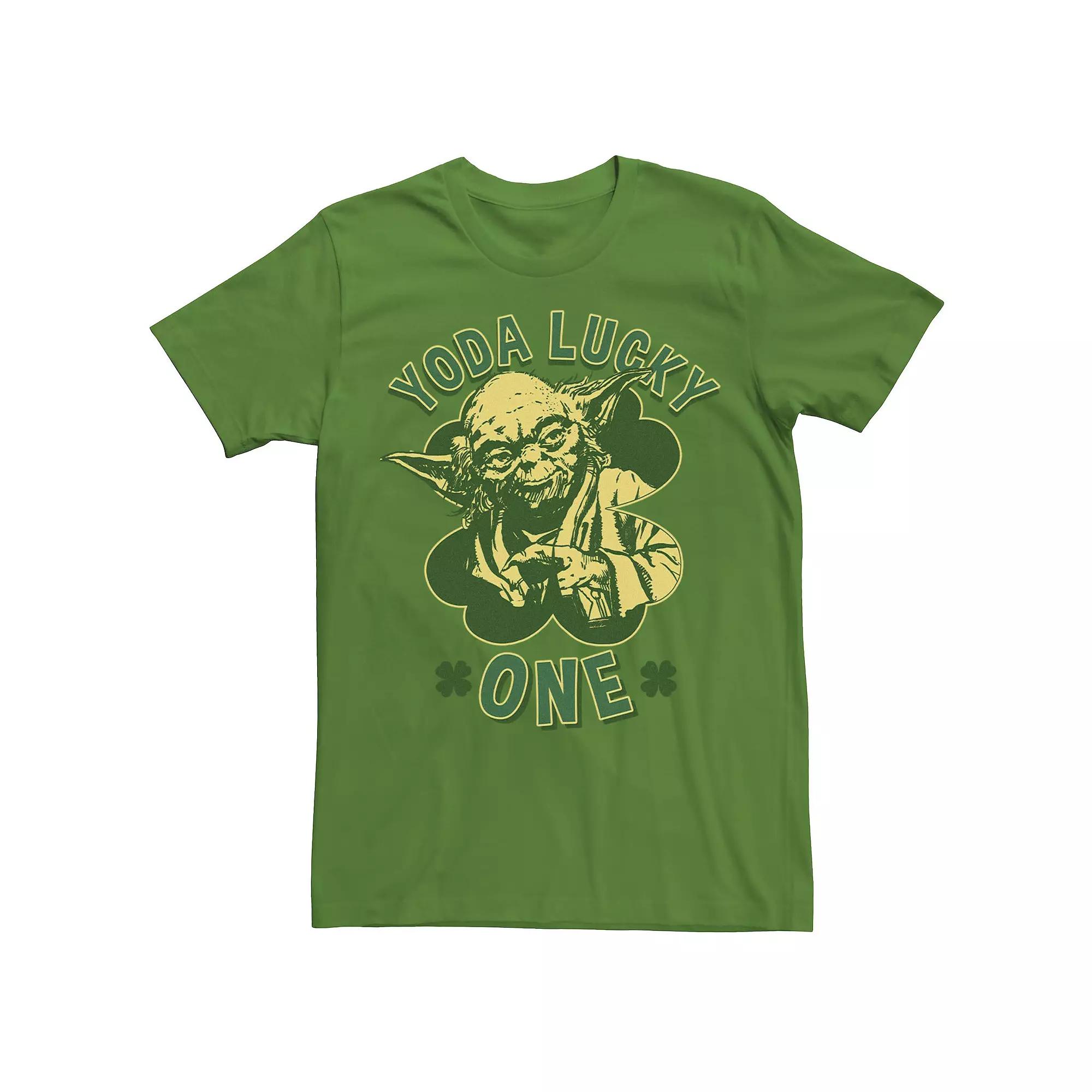 Men's Star Wars Yoda Lucky One Tee,  Product Image