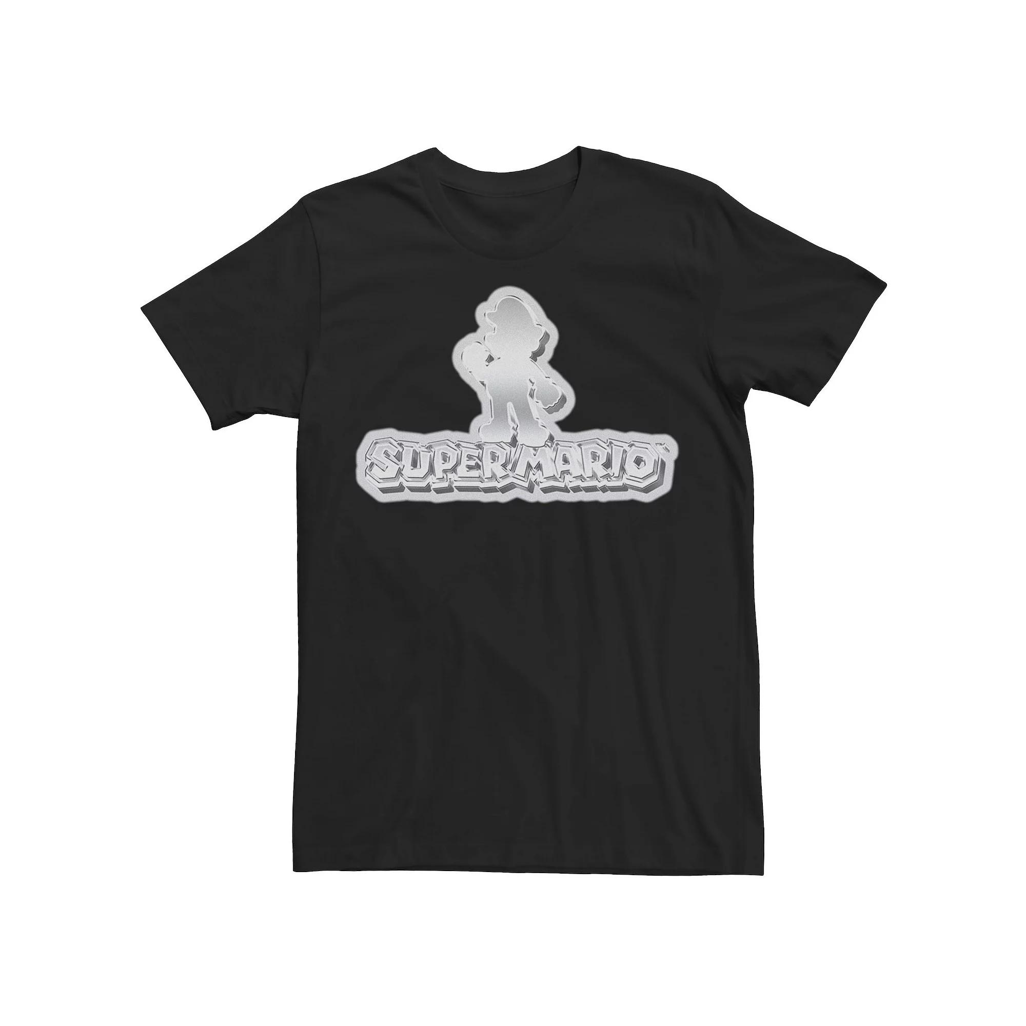Men's Nintendo Super Mario Steel Logo Tee,  Product Image