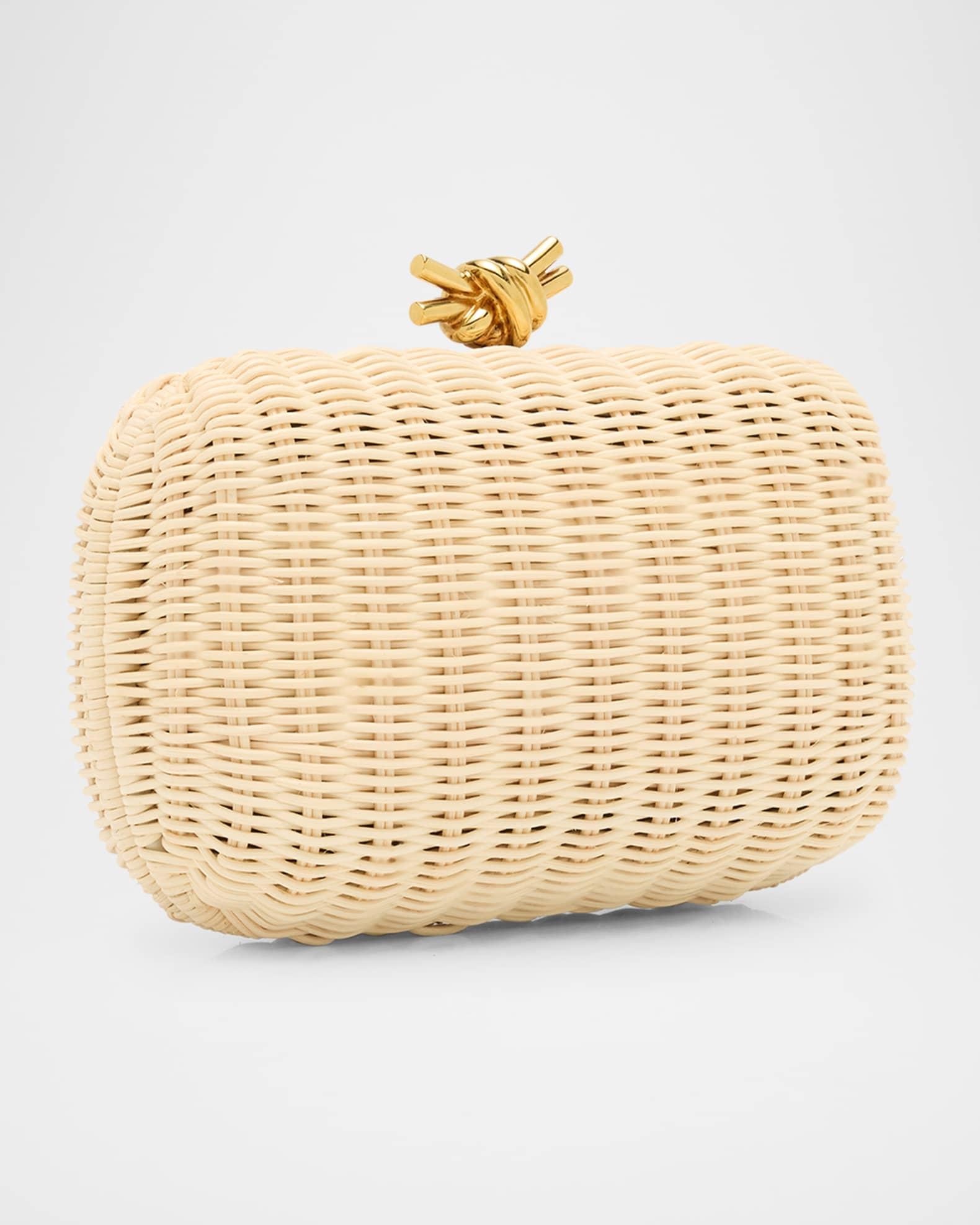 Knot Chain Rattan Crossbody Bag Product Image